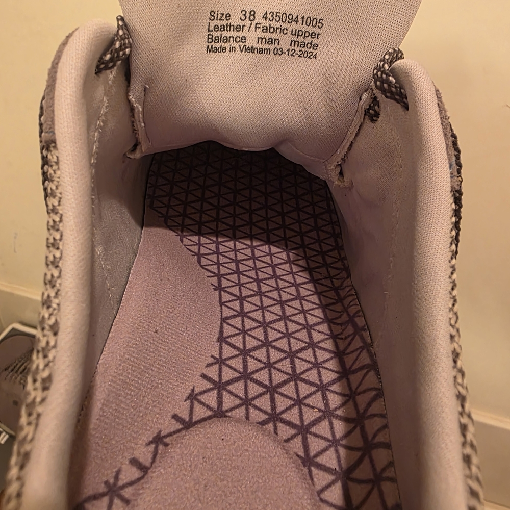Dansko Gray Sneakers with Leather Mesh Upper - Picture 6 of 6